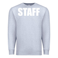 Heather Grey staff Premium Sweatshirt - linhVisuals