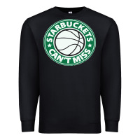Black starbuckets can't Premium Sweatshirt - linhVisuals