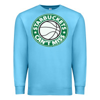 Ocean Blue starbuckets can't Premium Sweatshirt - linhVisuals