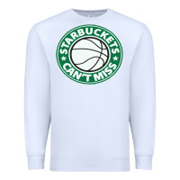 White starbuckets can't Premium Sweatshirt - linhVisuals