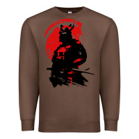 Chestnut samurai warrior Premium Sweatshirt - linhVisuals
