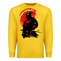 Lemon samurai warrior Premium Sweatshirt - linhVisuals