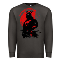 Smoke samurai warrior Premium Sweatshirt - linhVisuals