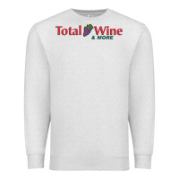 Oatmeal Heather total and wine & more   wine drinker Premium Sweatshirt - linhVisuals