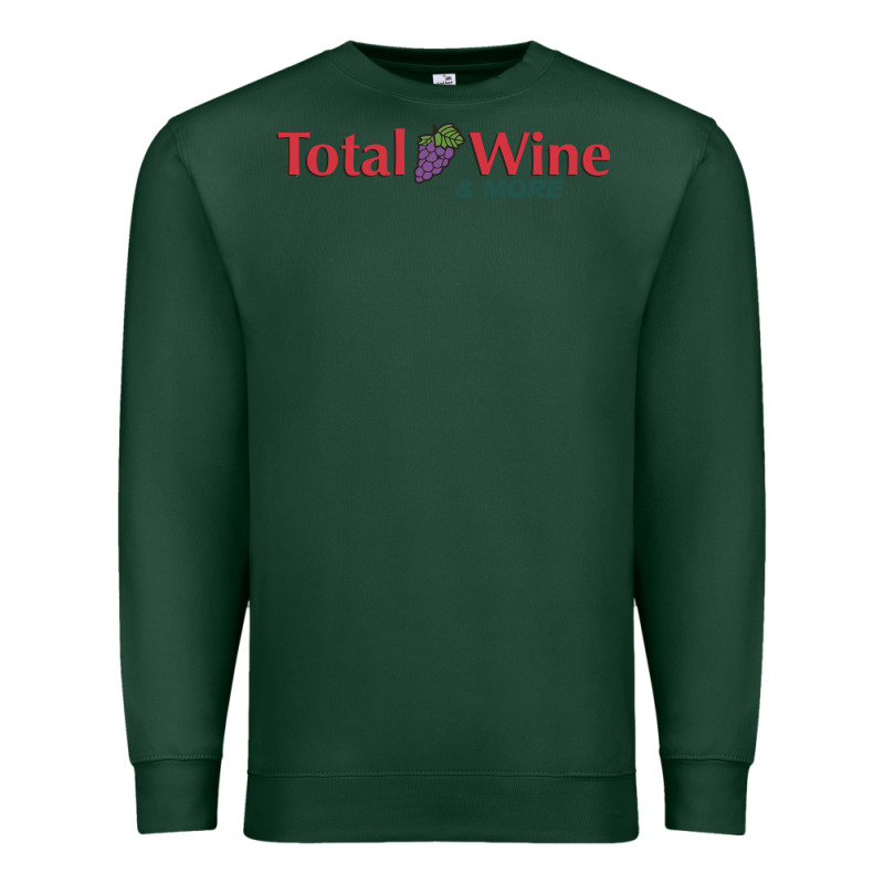 Total And Wine & More   Wine Drinker Premium Sweatshirt by linhVisuals | Teevron