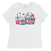 White dentist coffee cups Ladies Tee - OliviaCreatesArt