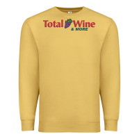 Antique Gold total and wine & more   wine drinker Premium Sweatshirt - linhVisuals