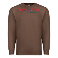 Chestnut total and wine & more   wine drinker Premium Sweatshirt - linhVisuals