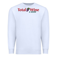 White total and wine & more   wine drinker Premium Sweatshirt - linhVisuals