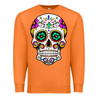 Carrot sugar skull Premium Sweatshirt - linhVisuals