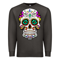 Sugar Skull Premium Sweatshirt | Teevron