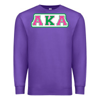 Purple alpha kappa aka Premium Sweatshirt - linhVisuals