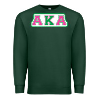 Sports Green alpha kappa aka Premium Sweatshirt - linhVisuals