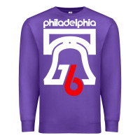 Purple philadelphia vintage liberty bell Premium Sweatshirt - linhVisuals
