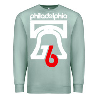 Seafoam philadelphia vintage liberty bell Premium Sweatshirt - linhVisuals