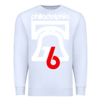 White philadelphia vintage liberty bell Premium Sweatshirt - linhVisuals