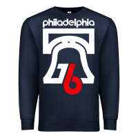 Navy philadelphia vintage liberty bell Premium Sweatshirt - linhVisuals
