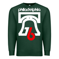 Sports Green philadelphia vintage liberty bell Premium Sweatshirt - linhVisuals