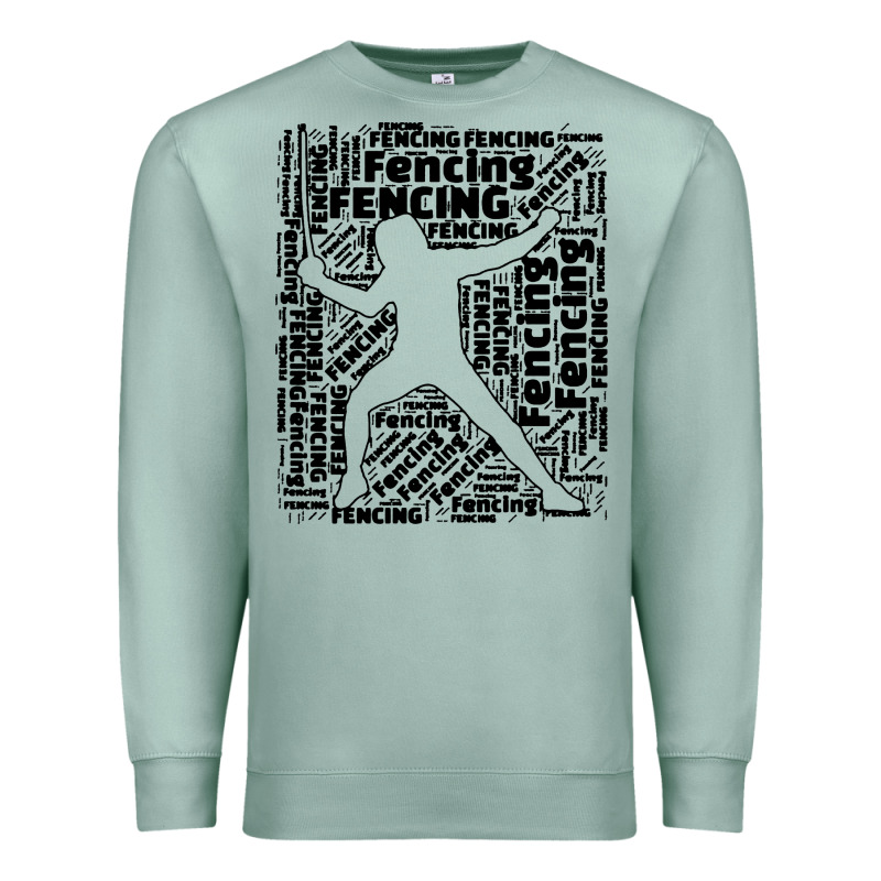 Fencing Sport Premium Sweatshirt by linhVisuals | Teevron