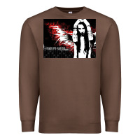 Chestnut Marilyns angel with scabbed wings Premium Sweatshirt - linhVisuals