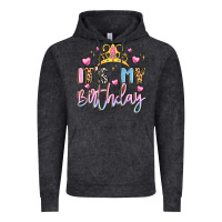 Vintage Black its my birthday la Vintage Hoodie - LillyAllenDesigns