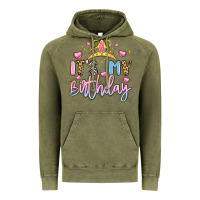 Vintage Olive its my birthday la Vintage Hoodie - LillyAllenDesigns