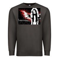 Smoke Marilyns angel with scabbed wings Premium Sweatshirt - linhVisuals