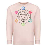 Pale Pink minimal dnd Premium Sweatshirt - linhVisuals