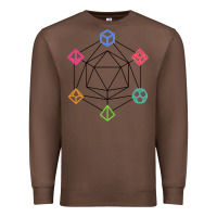 Chestnut minimal dnd Premium Sweatshirt - linhVisuals