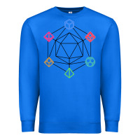 True Royal minimal dnd Premium Sweatshirt - linhVisuals
