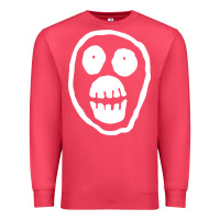 Cardinal the mighty boosh monkey skull Premium Sweatshirt - linhVisuals