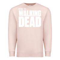 Pale Pink the walking dead blood Premium Sweatshirt - linhVisuals