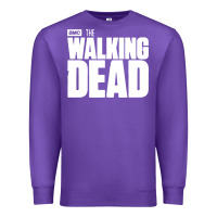 Purple the walking dead blood Premium Sweatshirt - linhVisuals