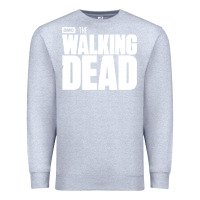 Heather Grey the walking dead blood Premium Sweatshirt - linhVisuals