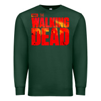Sports Green the walking dead blood Premium Sweatshirt - linhVisuals