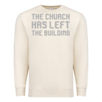 Sandshell the church has left the building Premium Sweatshirt - linhVisuals