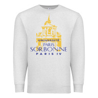 Oatmeal Heather universite paris la sorbonne Premium Sweatshirt - linhVisuals