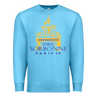 Ocean Blue universite paris la sorbonne Premium Sweatshirt - linhVisuals