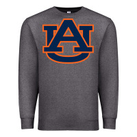 Charcoal Heather Auburn tiger Premium Sweatshirt - linhVisuals