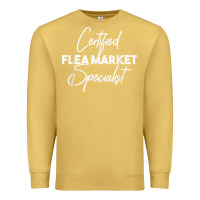 Antique Gold certified flea market specialist t shirt Premium Sweatshirt - linhVisuals
