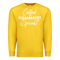 Lemon certified flea market specialist t shirt Premium Sweatshirt - linhVisuals