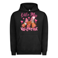 Pigment Black Little miss Valentine afro kid sneakers Urban Hoodie - RanaPortraitStore