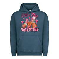 Pigment Midnight Navy Little miss Valentine afro kid sneakers Urban Hoodie - RanaPortraitStore