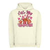 Pigment Pistachio Little miss Valentine afro kid sneakers Urban Hoodie - RanaPortraitStore