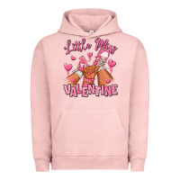 Pigment Salmon Little miss Valentine afro kid sneakers Urban Hoodie - RanaPortraitStore
