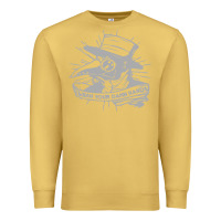 Antique Gold wash your damn hands Premium Sweatshirt - linhVisuals
