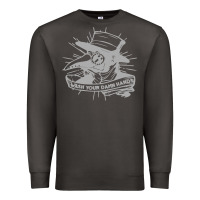 Smoke wash your damn hands Premium Sweatshirt - linhVisuals