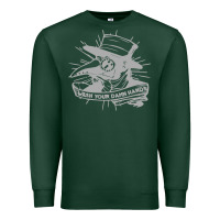 Sports Green wash your damn hands Premium Sweatshirt - linhVisuals