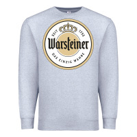 Heather Grey warsteiner Premium Sweatshirt - linhVisuals