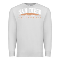 Dove Grey san diego california Premium Sweatshirt - linhVisuals